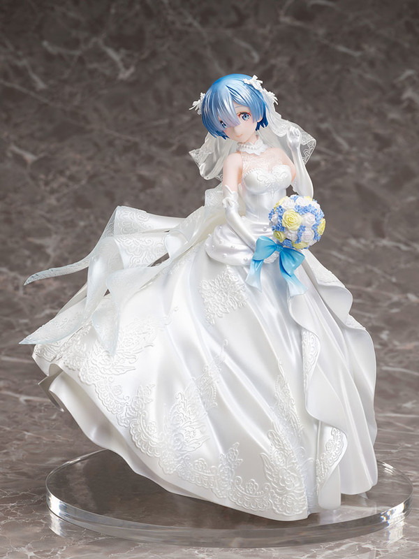 Rem (Wedding Dress), Re:Zero kara Hajimeru Isekai Seikatsu, FuRyu, Pre-Painted, 1/7, 4589584952791